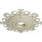 Ekena Millwork Orleans Ceiling Medallion (Fits Canopies up to 8 1/4"), 38 3/8"OD x 6 5/8"ID x 2 7/8"P, Clear Yellow CM38OLCYF - alternate 3